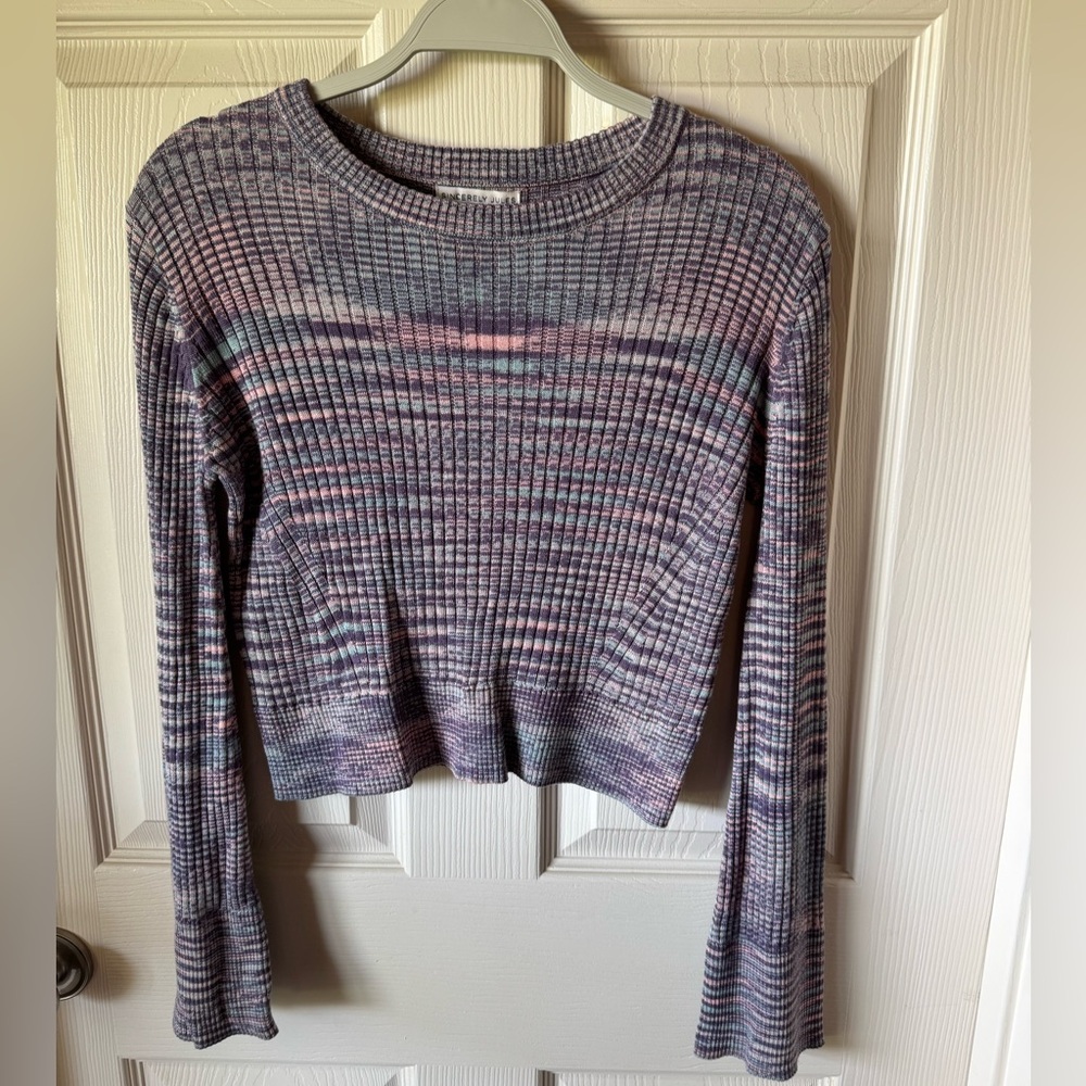 NWT Striped Long Sleeve Knit Sweater XSmall